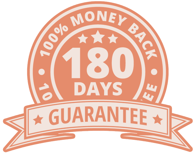 180-Day Money-Back Guarantee